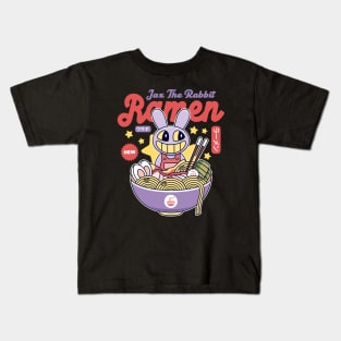 Jax Purple Rabbit Ramen Kids T-Shirt